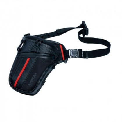 BA-509 ライディングモードホルスターバッグ BK/RE BA509B