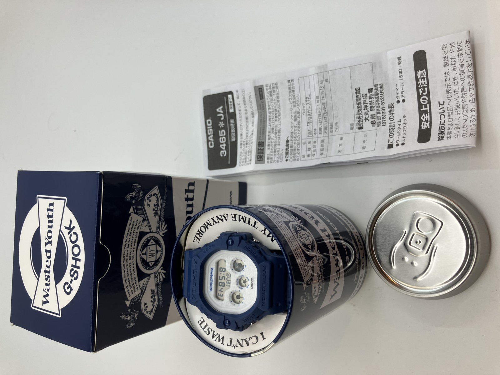 G-SHOCK DW-5900WY-2JR Wasted Youth コラボ 47mm 未使用に近い 箱/缶/保証書/取説