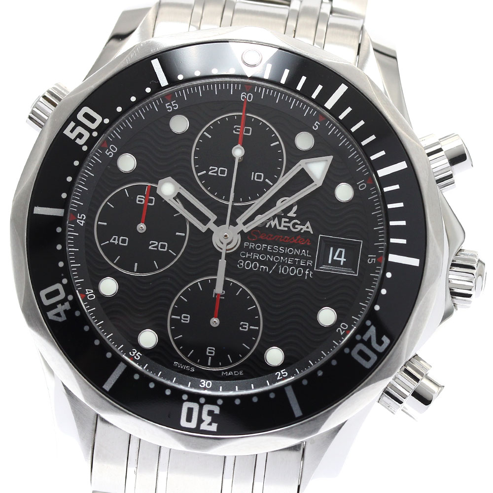 オメガ OMEGA 213.30.42.40.01.001 シーマスター ダイバー300M クロノメーター 自動巻き メンズ 良品 _888126【中古】