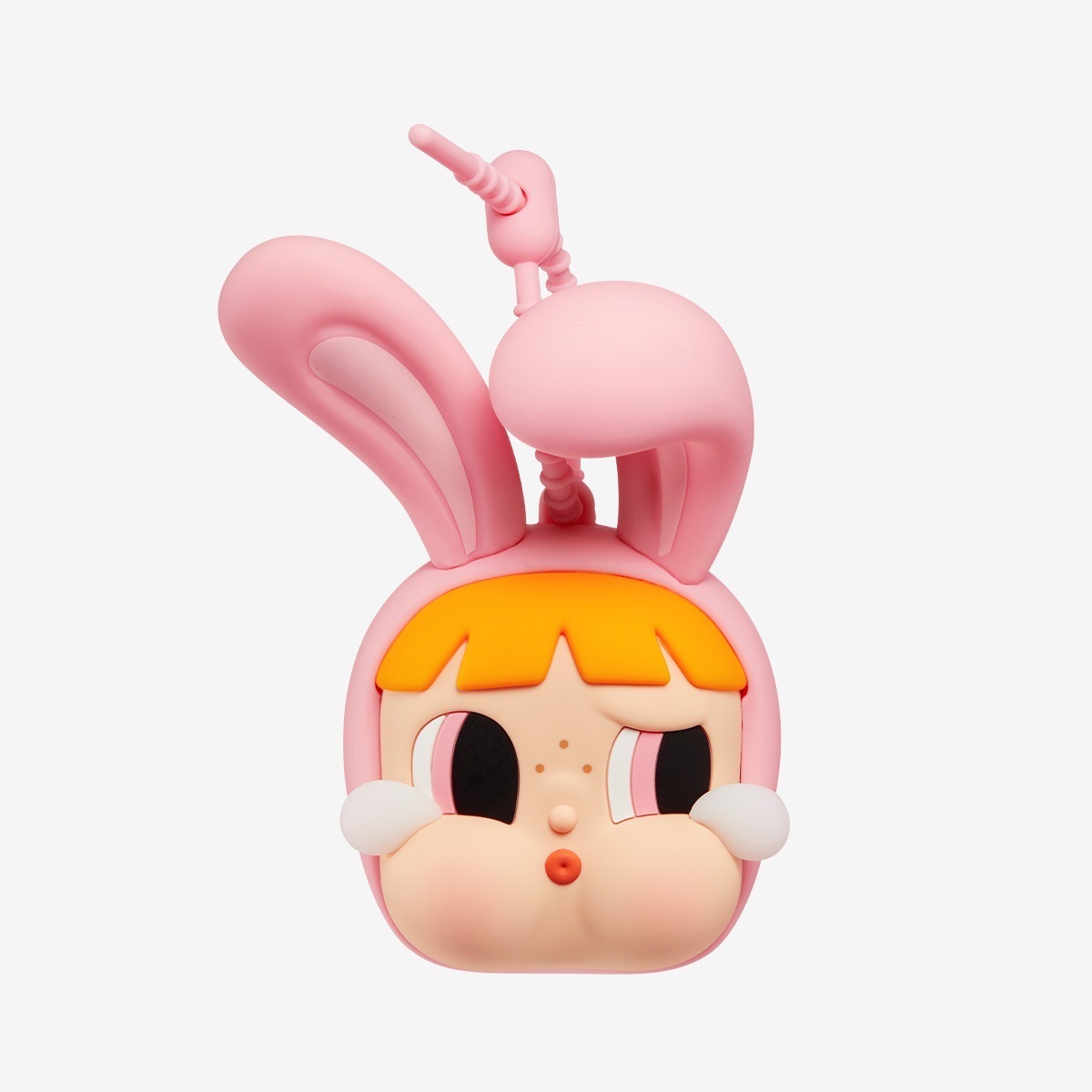 公式正規品POP MART CRYBABY × Powerpuff Girls Series-Mirror Pendant ミラーペンダント 化粧鏡少女かわいい人形ミニ化粧鏡携帯鏡ペンダント