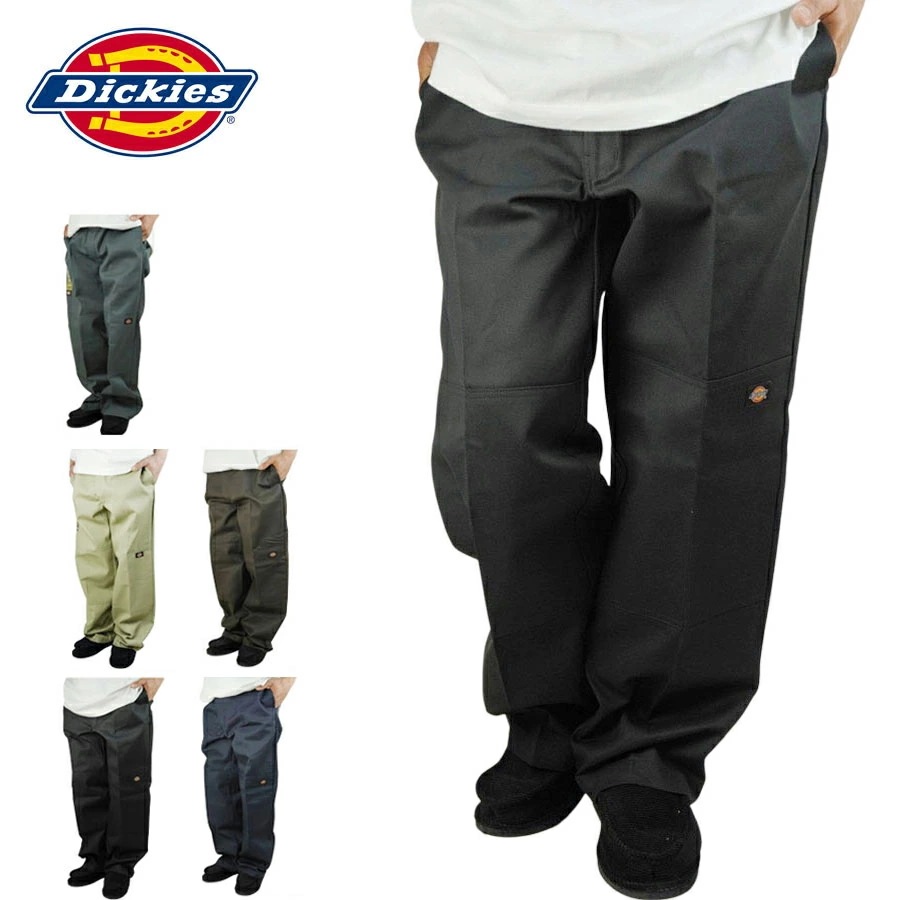 DICKIES ディッキーズ ダブルニー 85283メンズ パンツTWILL CARGO PANT LOOSE FITブラック ネイビー カーキ ベージュ チャコール