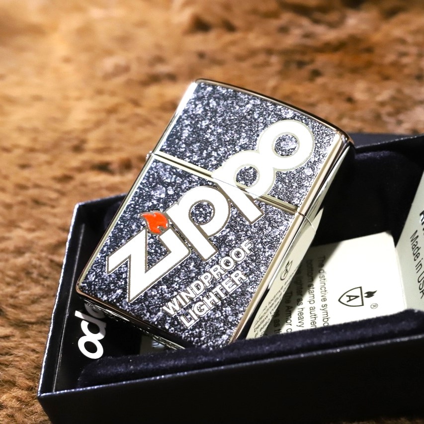 Armor 重厚アーマーじっぽー 爽やかカラー ブラック 黒 両面加工 パステルカラー