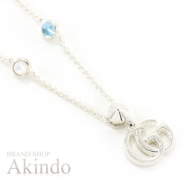 ネックレス GG ダブルG 2021年新作 レディース マザーオブパールx