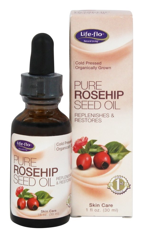 Life-Flo - PureのRosehipの種油 - 1 オンス [並行輸入品]