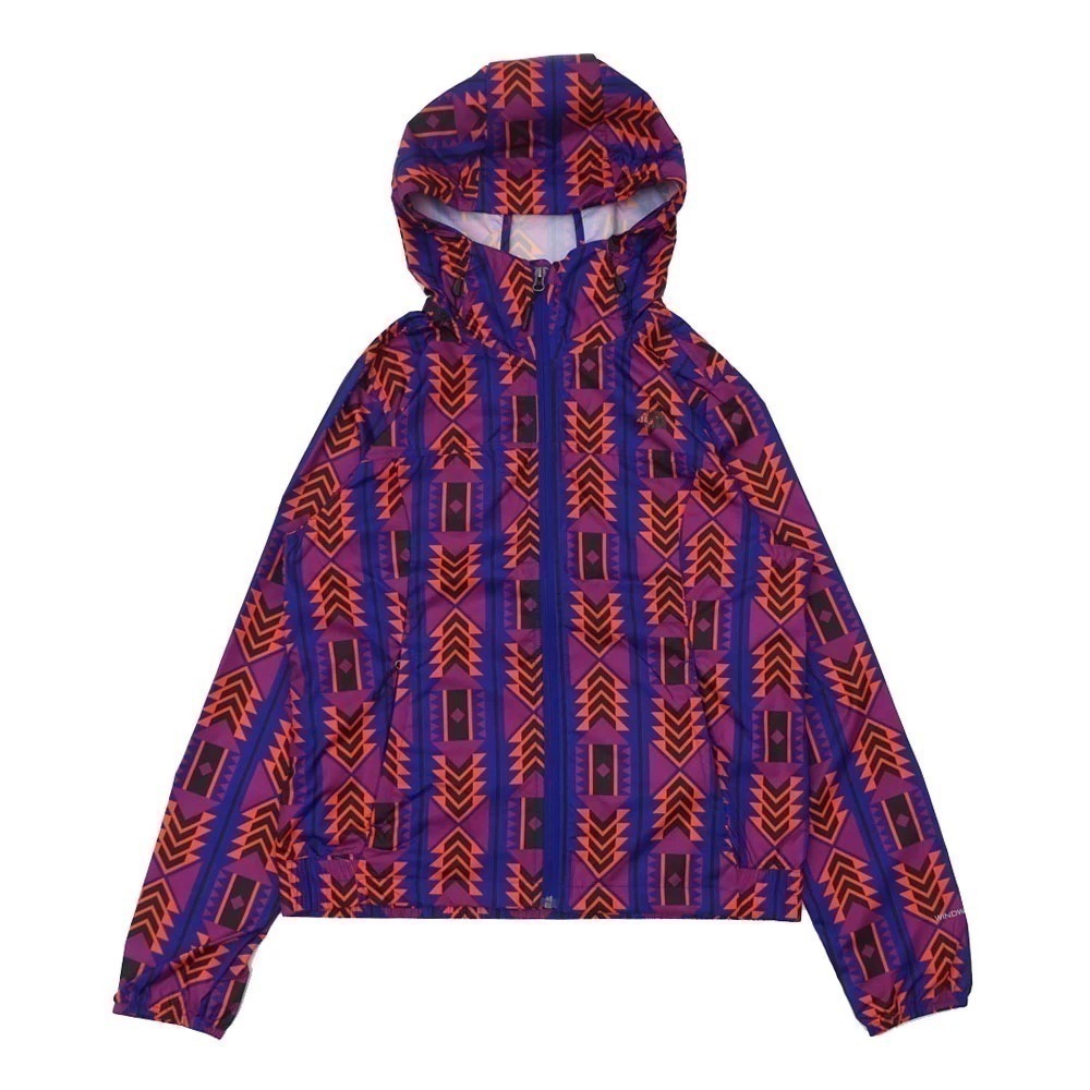 【数量限定特別価格】 海外限定 THE NORTH FACE WOMEN S PRINTED CYCLONE JACKET AZTEC BLUE RAGE 999-005888-044