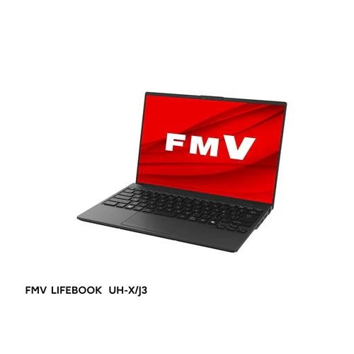 富士通 モバイルPC FMV LIFEBOOK FMVUXJ3B[14型 WUXGA Core Ultra7 16GB 512GB Windows 11 Pro Office H&B ピクトブラック]