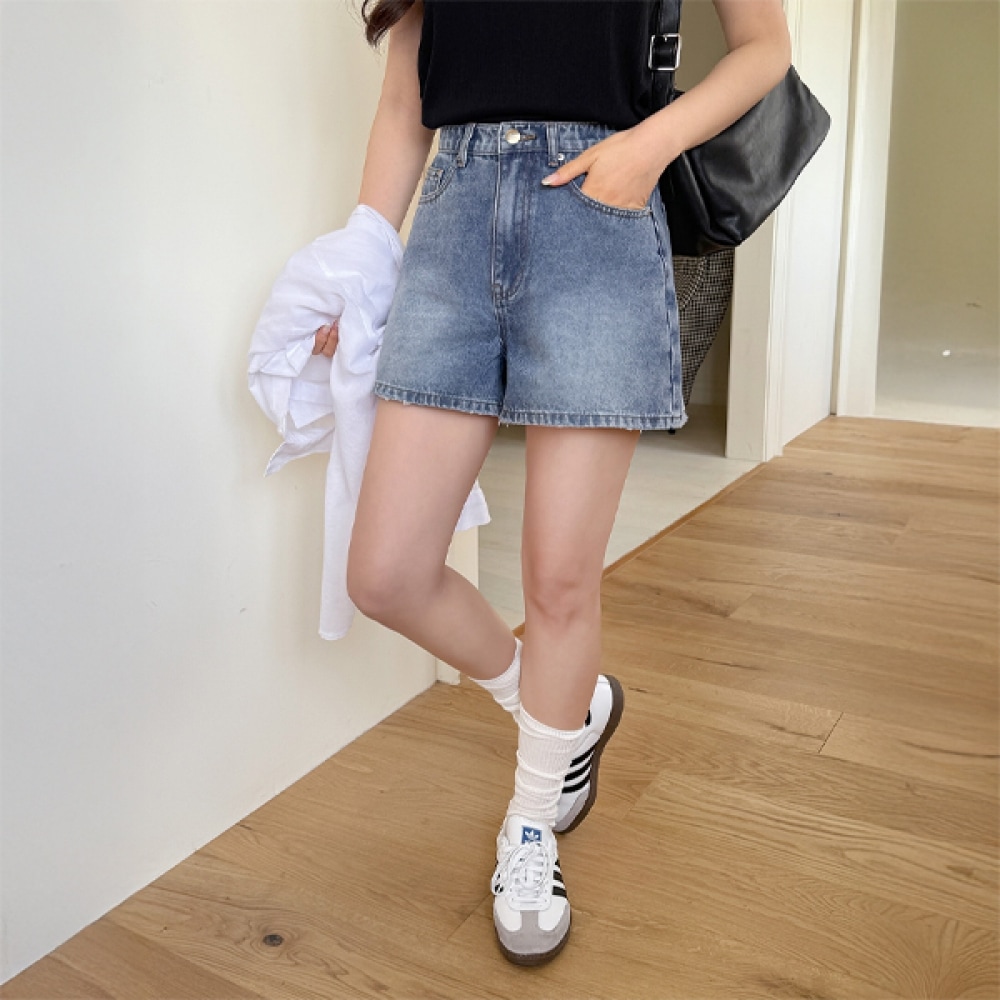 【JSTYLEのイーブレット】イーブレット UV Aライン 4パートデニムパンツ JSTYLE