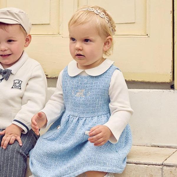 TC01 秋 ウェンディツイードワンピースセット(BLUE)_ 01S524053 (S41326604)