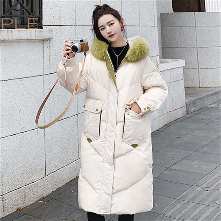 新入庫 中綿ダウンジャケット冬物ダウンコートロング丈冬服レディースコートフード付き暖かいロングコートきれいめ大きいサイズ軽量