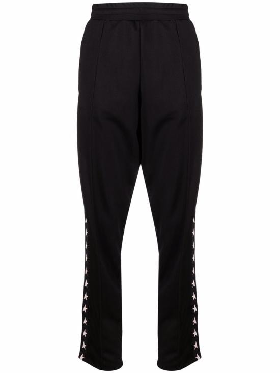 GOLDEN GOOSE Women Straight Pants GWP00877P000521 80203 BLACK WHITE