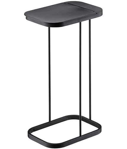 山崎実業(Yamazaki) 分別ゴミ袋ホルダー ブラック 約W22×D33×H55cm ルーチェ LUCE ゴミ箱 ゴミ袋が取り出しやすい 7