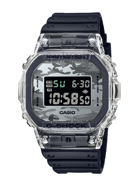 カモフラージュ スケルトンシリーズ DW-5600SKC-1JF