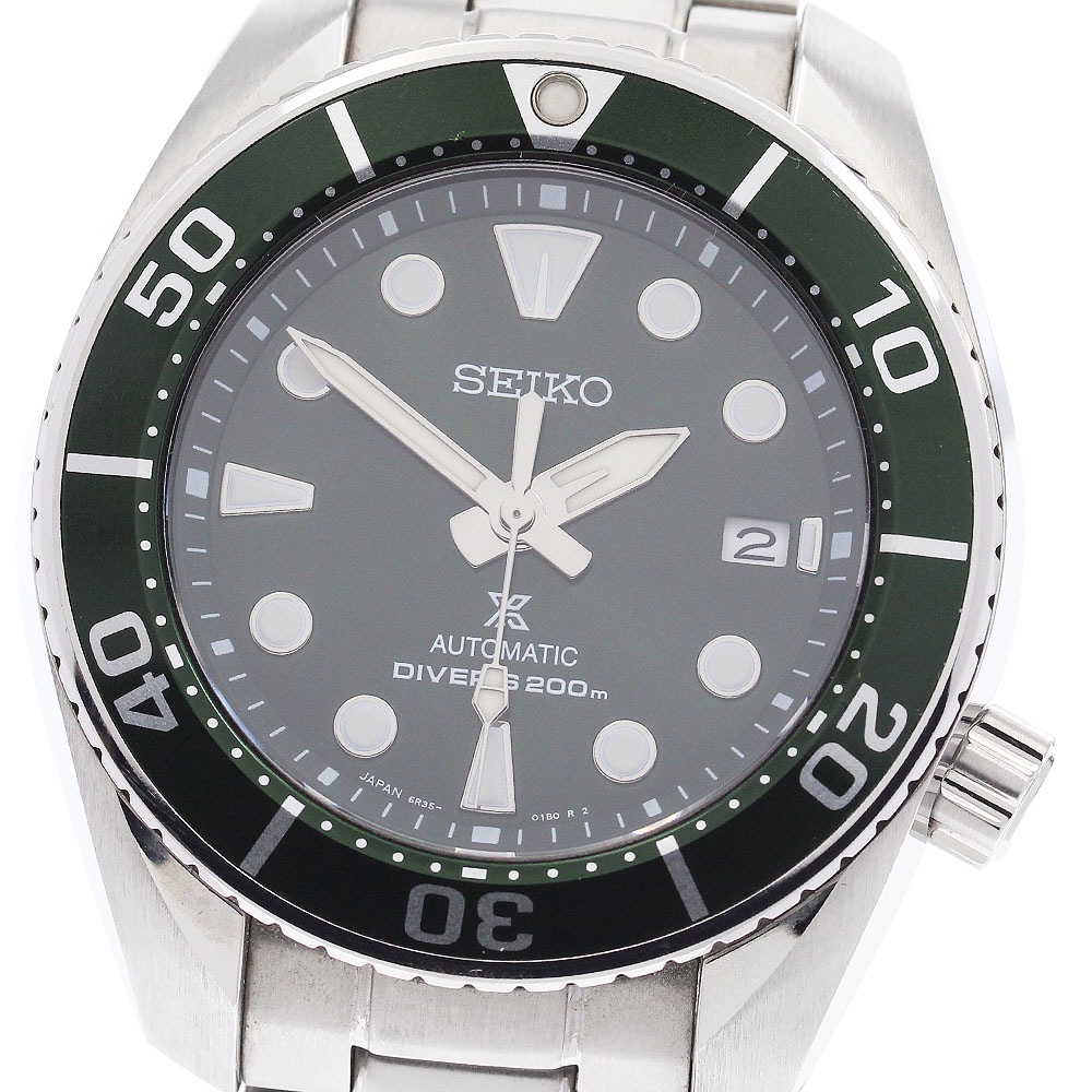 セイコー SEIKO SBDC081/6R35-00A0 プロスペックス ダイバースキューバ メカニカル デイト 自動巻き メンズ 良品 _948376【中古】
