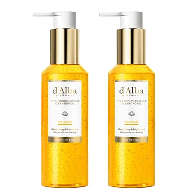 [ビタ トニング カプセル クレンジング オイル, 1個, 150ml] 毛穴ケア / 保湿クレンジング / 韓国スキンケア / 敏感肌OK / ダブル洗顔不要