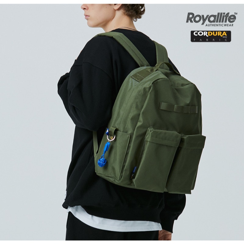 韓国ブランド/ Royal Life/ Corduroy Backpack/ バックパック