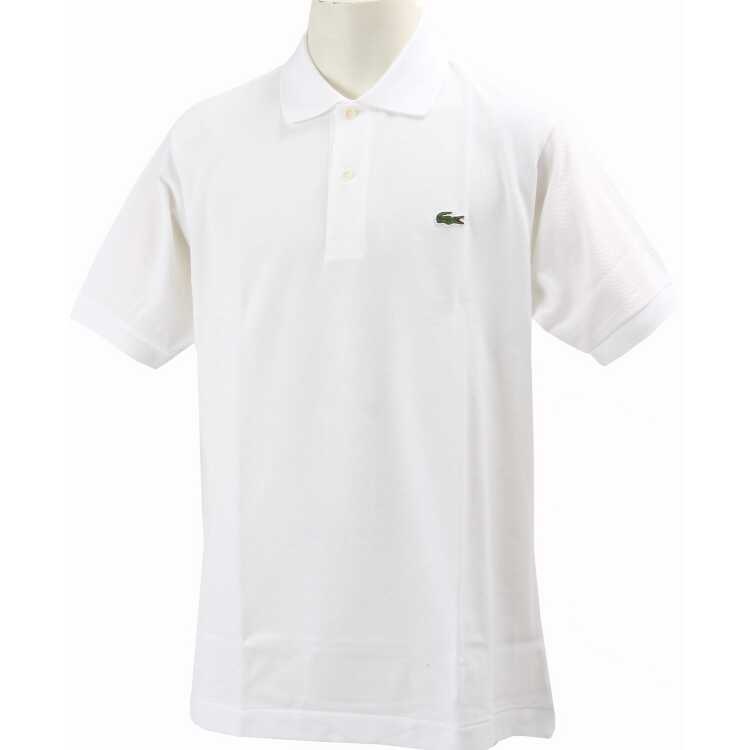 ラコステメンズ L.12.12 ポロシャツ（無地半袖） L（5） ホワイト #L1212LJ-99-001