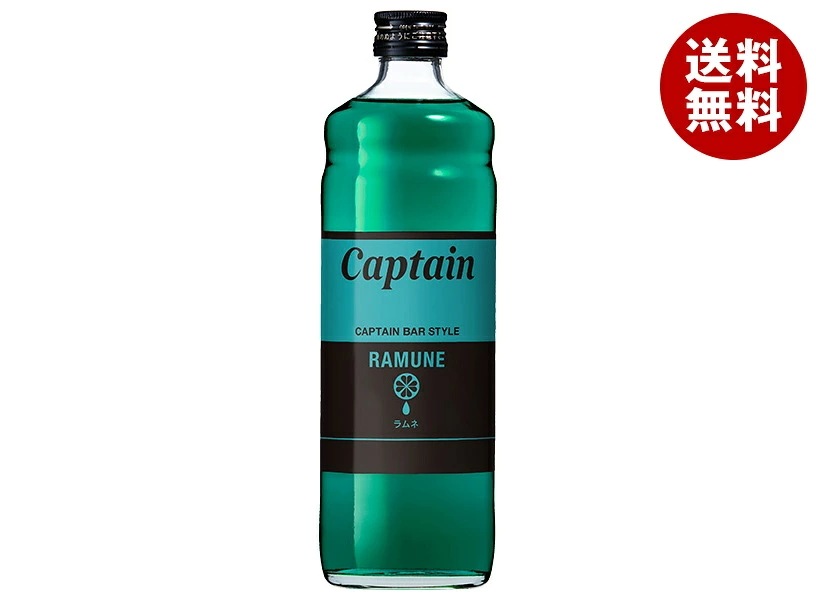 中村商店 キャプテン ラムネ 600ml瓶×12本入×(2ケース)