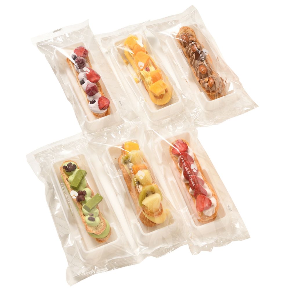 （グルメギフト）クレームデラクレーム プレミアムバトンシューアイスケーキ 6個入