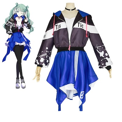 ハロウィン 学園祭 文化祭 コスチューム 歌姫 miku コスプレ衣装 feat.初音ミク カラフルステージ！ プロジェクトセカイ スーツ ハロウィン 2025年新作入荷コスプレ