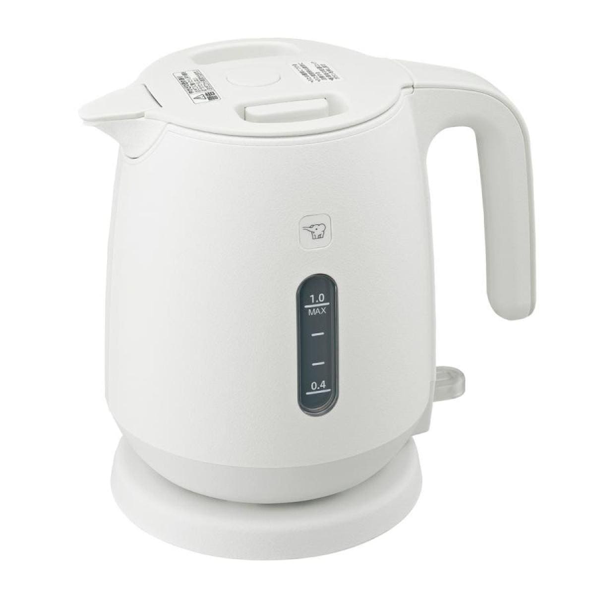 象印 電気ケトル 1.0L ホワイト CK-ZA10-WA ケトル 湯沸かし ポット 新生活 一人暮らし 1L
