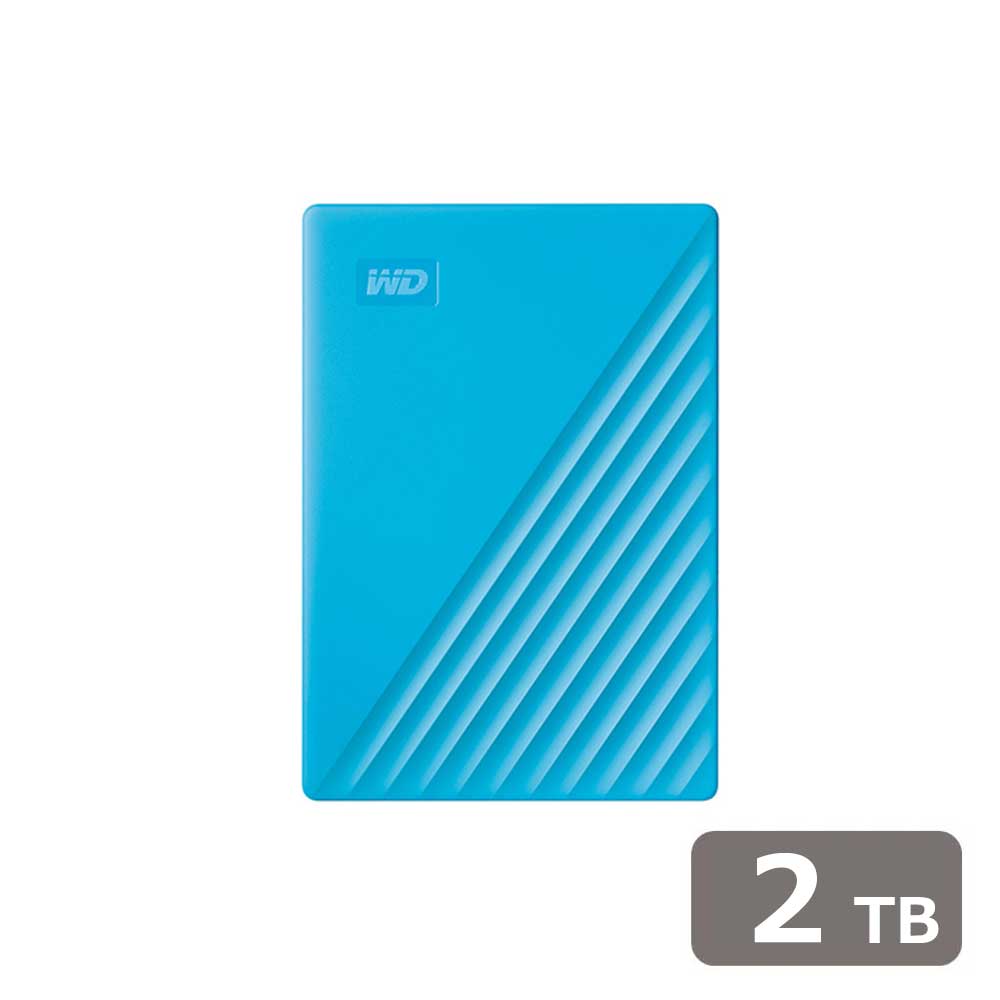 Western Digitalウエスタンデジタル ポータブルHDD 2TB（ブルー） WDBYVG0020BBLJES1