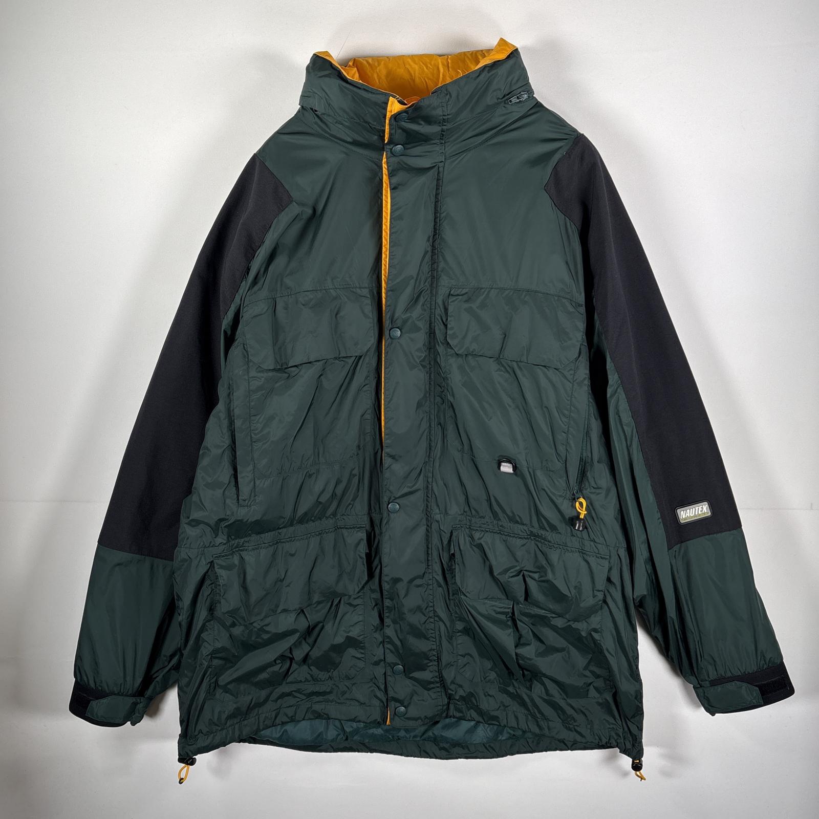 古着 90s/90年代 ナイロンジャケット コンペティション ビッグサイズ XXL ブラック メンズ