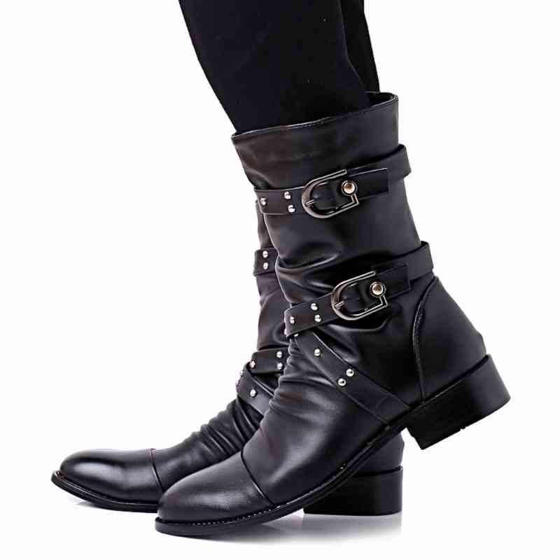 ブーツ メンズ ハイカット 洗える 革 ルーム 防寒 秋 ファスナー シューズ 春 サイドジップ 滑らない 完全 軽い ブランド レザー フロント 暖かい ブーツセット 冬 ジッパー スエード 防水