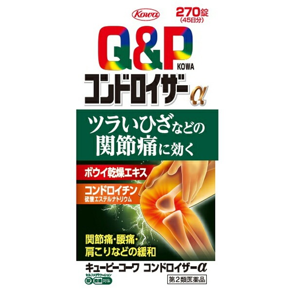 【第2類医薬品】Q&Pコンドロイザーα　270錠