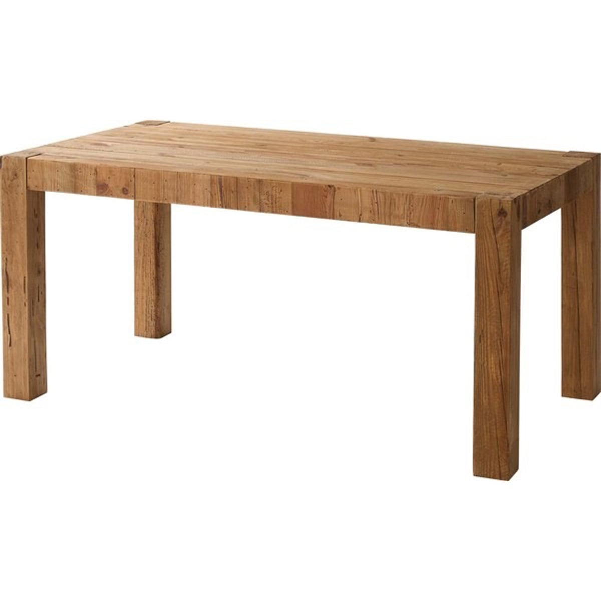 ダイニングテーブル 天然木 パイン古材 水性塗装