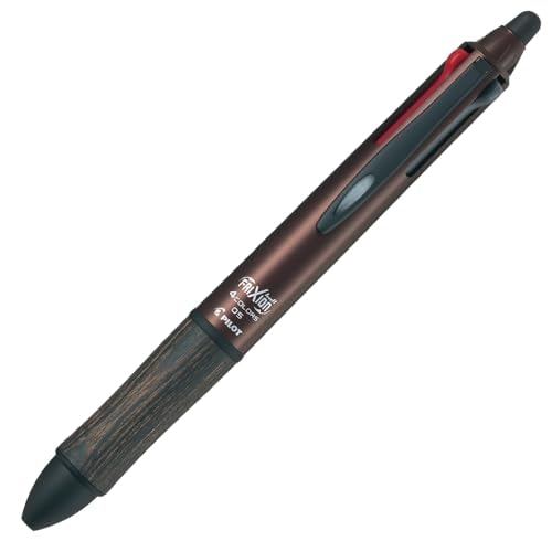 PILOT 多色ボールペン フリクションボール4ウッド 0.5mm ブラウン LKFB3SEFBN