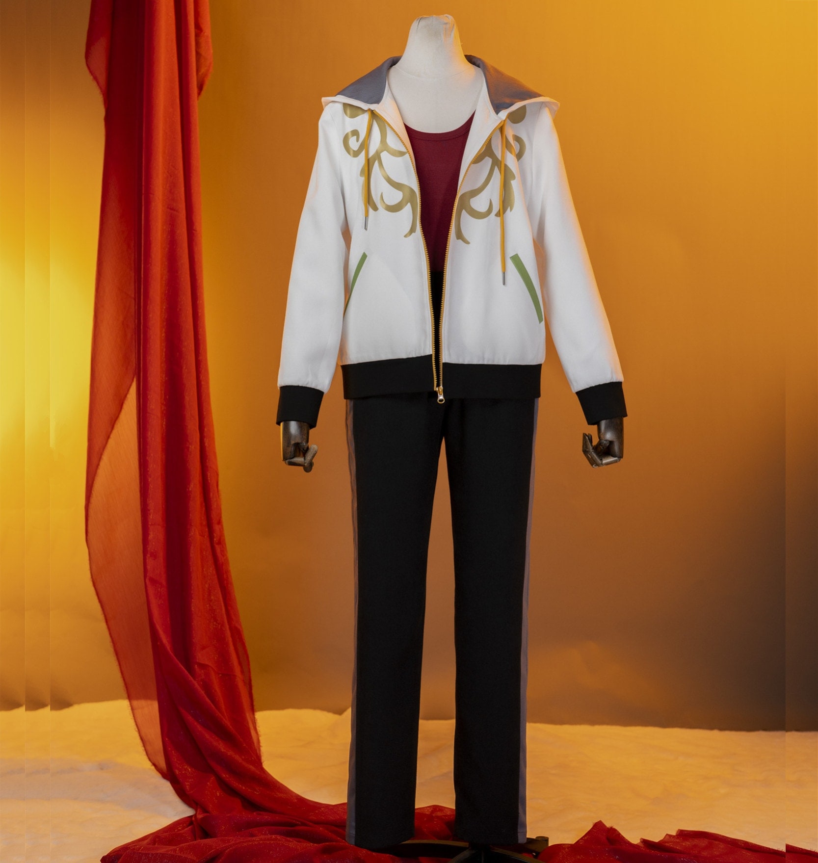 ES あんさんぶるスターズ Saga＊ぶつかり合うリバースライブ衣装 漣ジュン 巴日和 Eve練習着 コスプレ衣装 コスチューム ハロウィン 変装 仮装