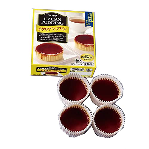 [冷凍] 味の素 イタリアンプリン （北海道産マスカルポーネチーズ使用） 244gX4個