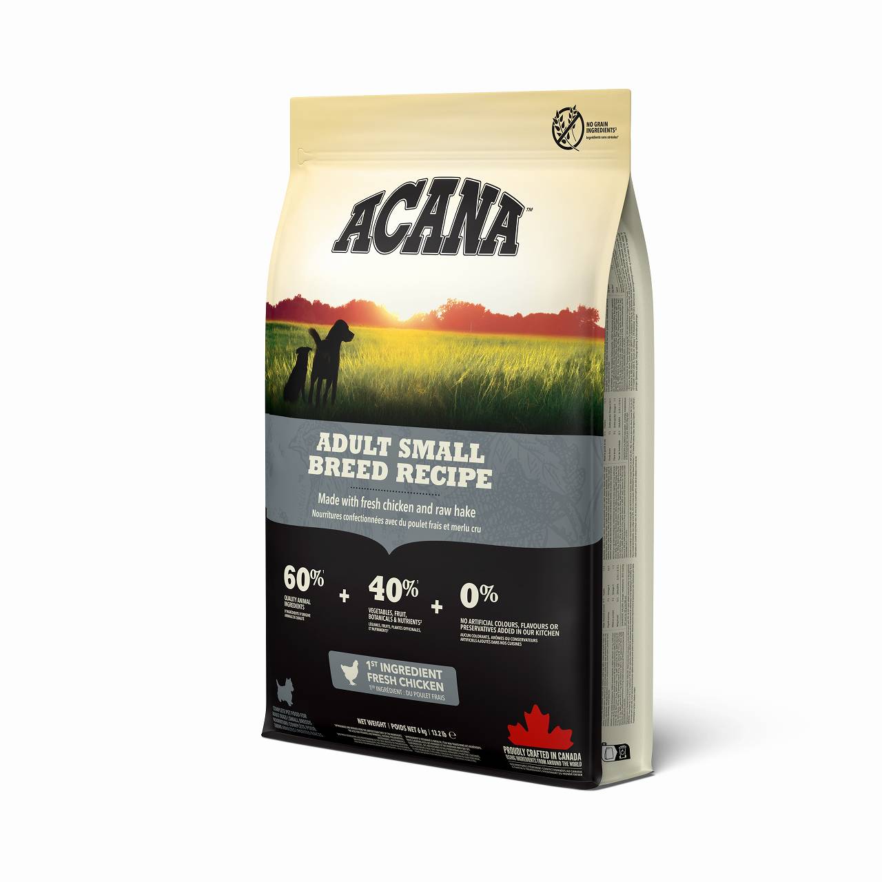 【アウトレット　賞味期限印字不良】アカナ　アダルト スモールブリードレシピ 6kg【ドッグフード】【正規品】