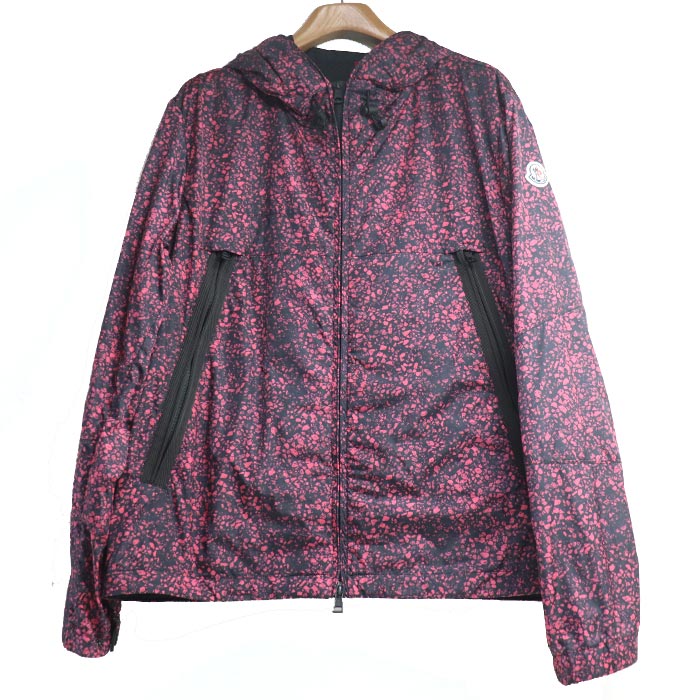 MONCLER モンクレール マセロー ナイロンジャケット ピンク ブラック F10911B72600 3 メンズ 中古