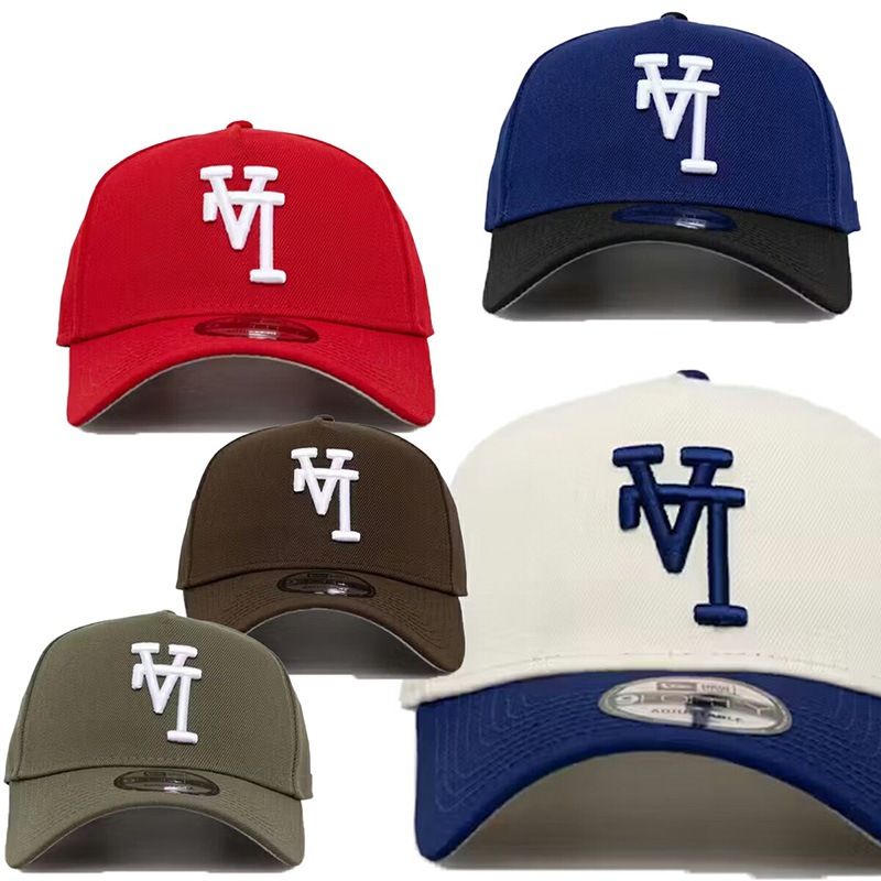 キャップ 帽子 Los Angeles Dodgers ’Upside Down LA Logo’ 9FORTY A-Frame Snapback LA メンズ ユニセック