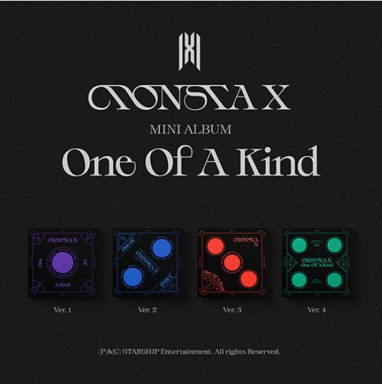 【未開封新品】 [4点セット] MONSTA X One Of A Kind ミニ9集 ワン·オブ·ア·カインド