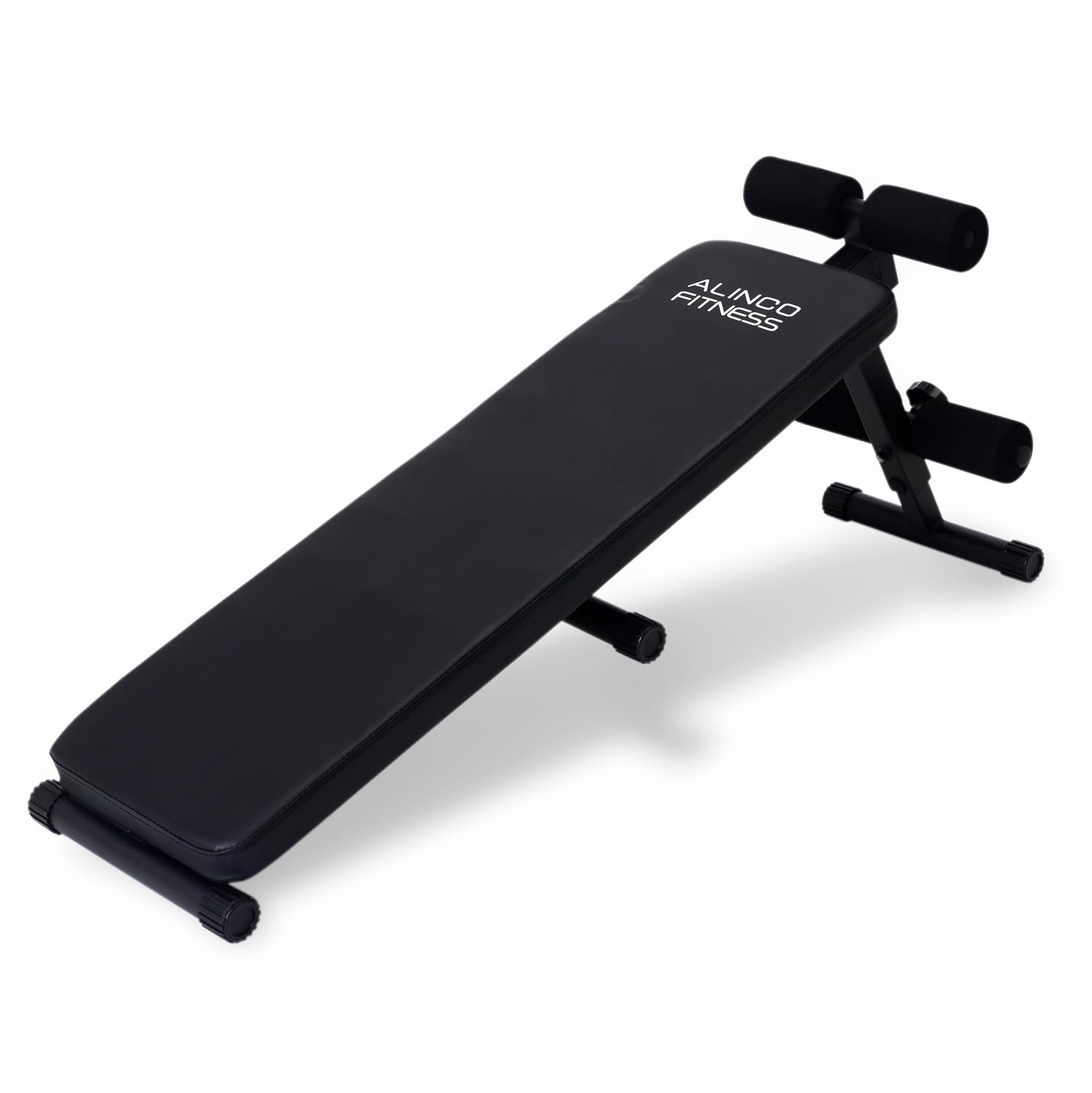 アルインコ トレーニングベンチ シットアップベンチ フラットベンチ 可変式 組立簡単 筋力トレ 角度調節簡単 2WAY 腹筋台 トレーニングベンチ200 FA200 ブラック 54490