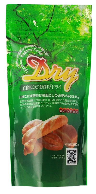 他サイト： パイオニア企画 サラ秋田白神 白神こだま酵母ドライ 200gの商品画像