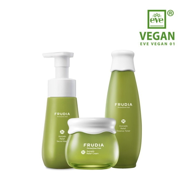 安心鎮静セット アボカドレリーフエッセンストナー + アボカドレリーフクリーム + アボカドレリーフ