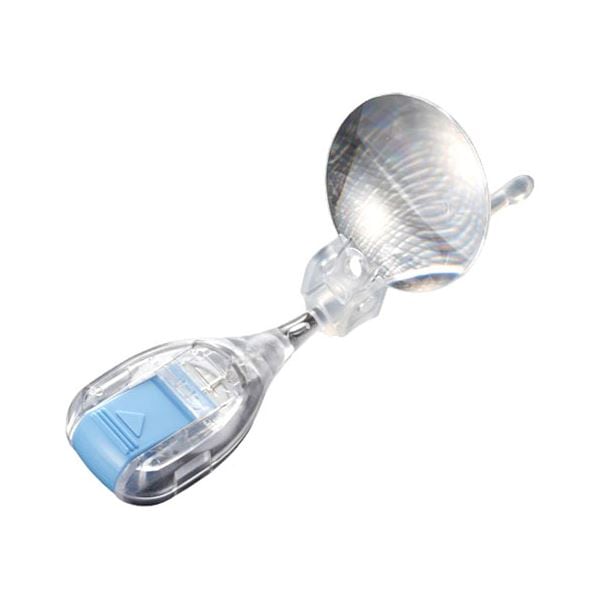 [3セット] スマイルキッズ レンズ付あかりちゃん耳かき ブルー AMK-107BLX3