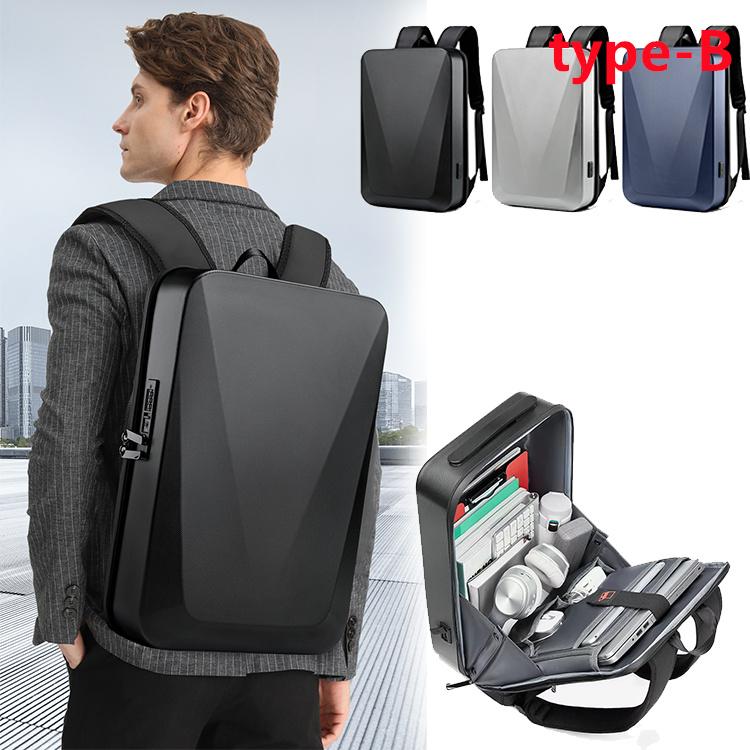 【赤字開催】リュックサック リュック バックパック キャリーオンバッグ ハードシェル メンズ レディース 大容量 A4 パソコン リュック デイバック 2WAY 3WAY 防水 耐衝撃