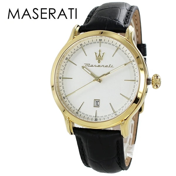 マセラティカジュアル レザー 自動巻き シンプル 彼氏 息子 夫 誕生日 プレゼント 思い出 腕時計 メンズ 男性 Maserati マセラティ マセラッティ ファッション コーデ 日常使い 仕事 正装 合格