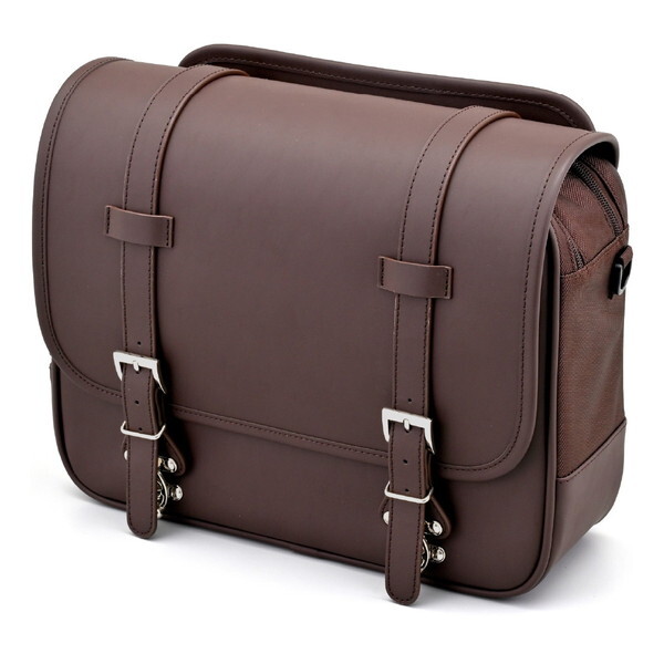 D48392Henly Begins サイドバッグ 12L DHS-54 プレーン/ブラウン