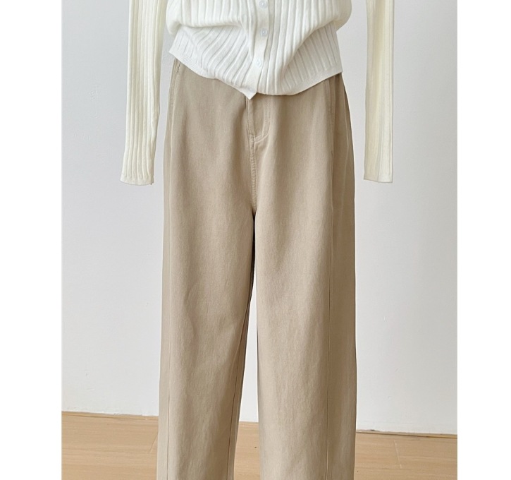 新作 レディース シルク & ウール ワイドパンツ垂れ感 裏起毛パンツ ワイドパンツ 9,435円