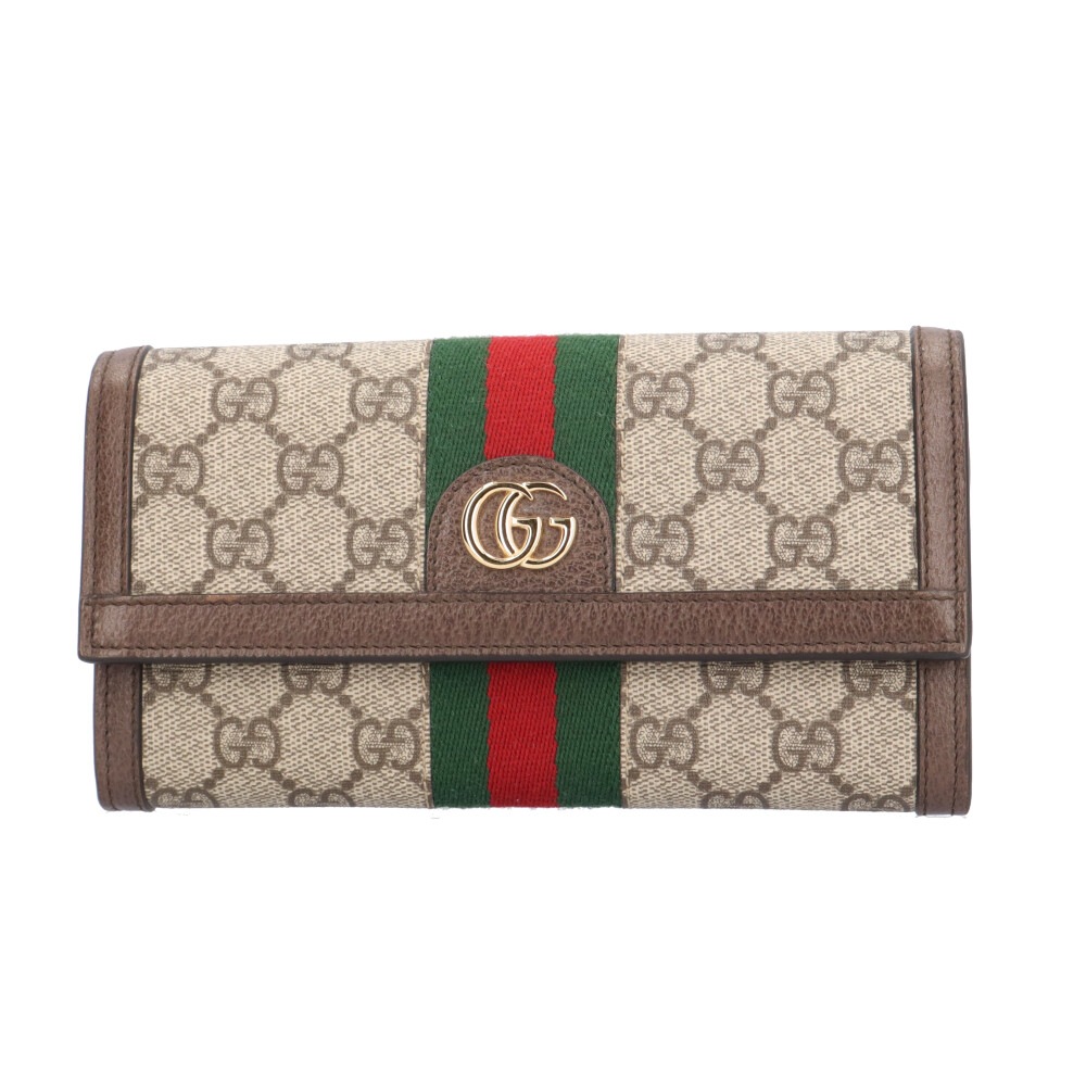 グッチ オフィディア 長財布 GGスプリームキャンバス 735430 GUCCI 中古 美品