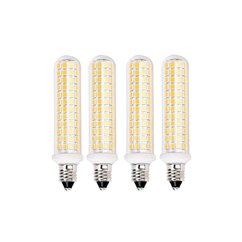 LED電球 E11口金, 100Wハロゲンランプ相当, LED E11電球, 可调光 JD 110V 電球色 9W 1100LM 全方向広配光( 電球色，4個入り)
