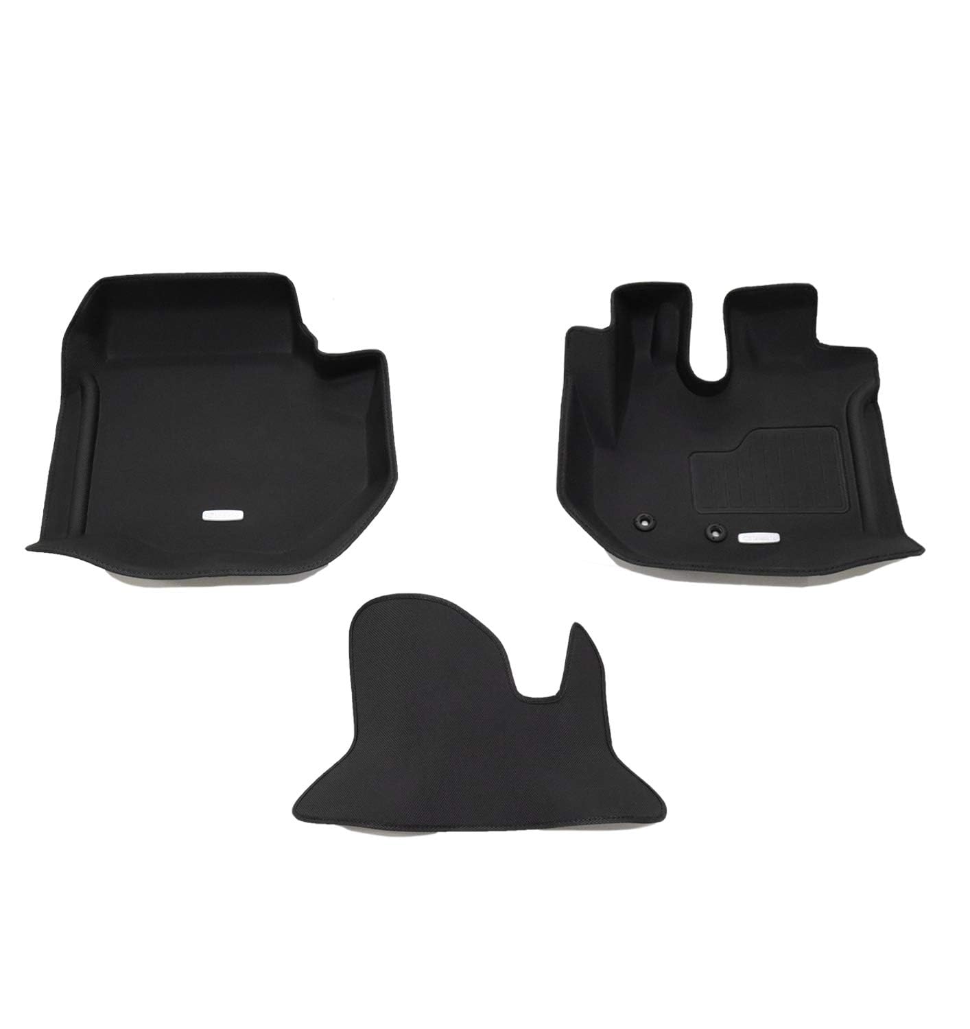 フロアマット 立体タイプ フロント用 ハイエースバン 200系 標準ボディ S-GL H16(2004)/8~ NEWラバータイプ ブラック ET-0101 【5EET