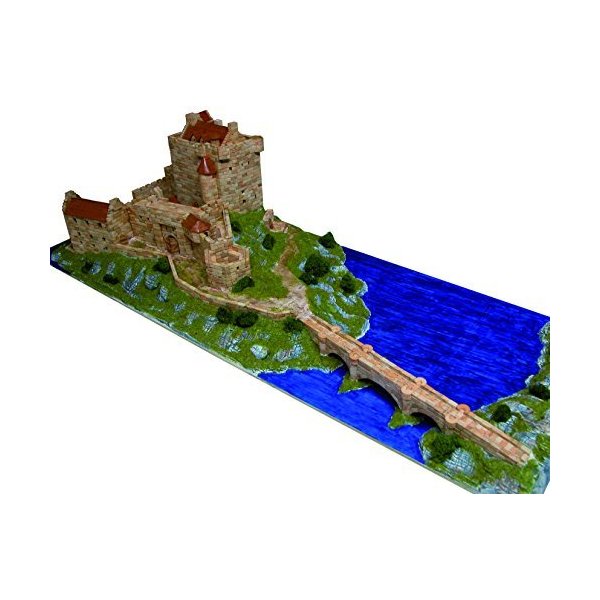 Aedes 1011 Eilean Donan Castle Model Kit， 37 x 26 x 7 cm， Multi-Color 並行輸入品