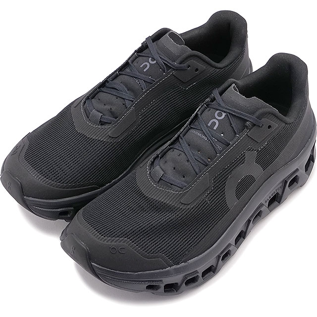 スニーカー クラウドモンスター ヴォイド [3WF10491043] Cloudmonster Void レディース 靴 ランニングシューズ Black/Black 正規取扱店