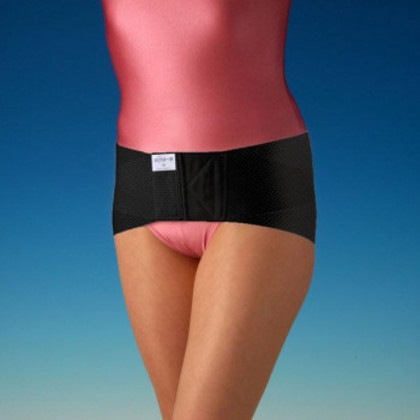 ラクダーネ 骨盤サポーター メッシュ ブラック L